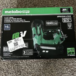 Metabo HPT 2.5-in 16-Gauge Cordless Finish Nailer (Battery & Charger Included)