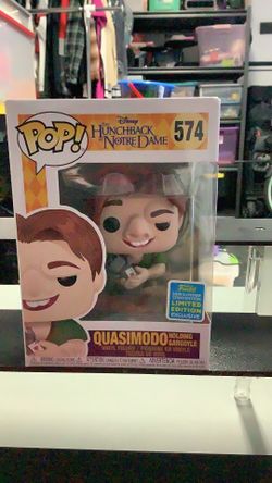 Funko pop! Disney Quasimoto #574 hunchback of Notre Dame 2019 summer convention exclusive