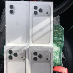 BRAND NEW - iPhone 17pro Max (256GB WHITE)