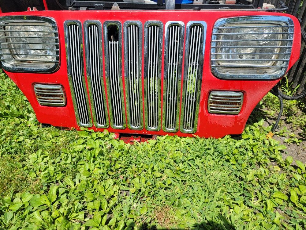 Jeep Cj Factory Grille Assembly