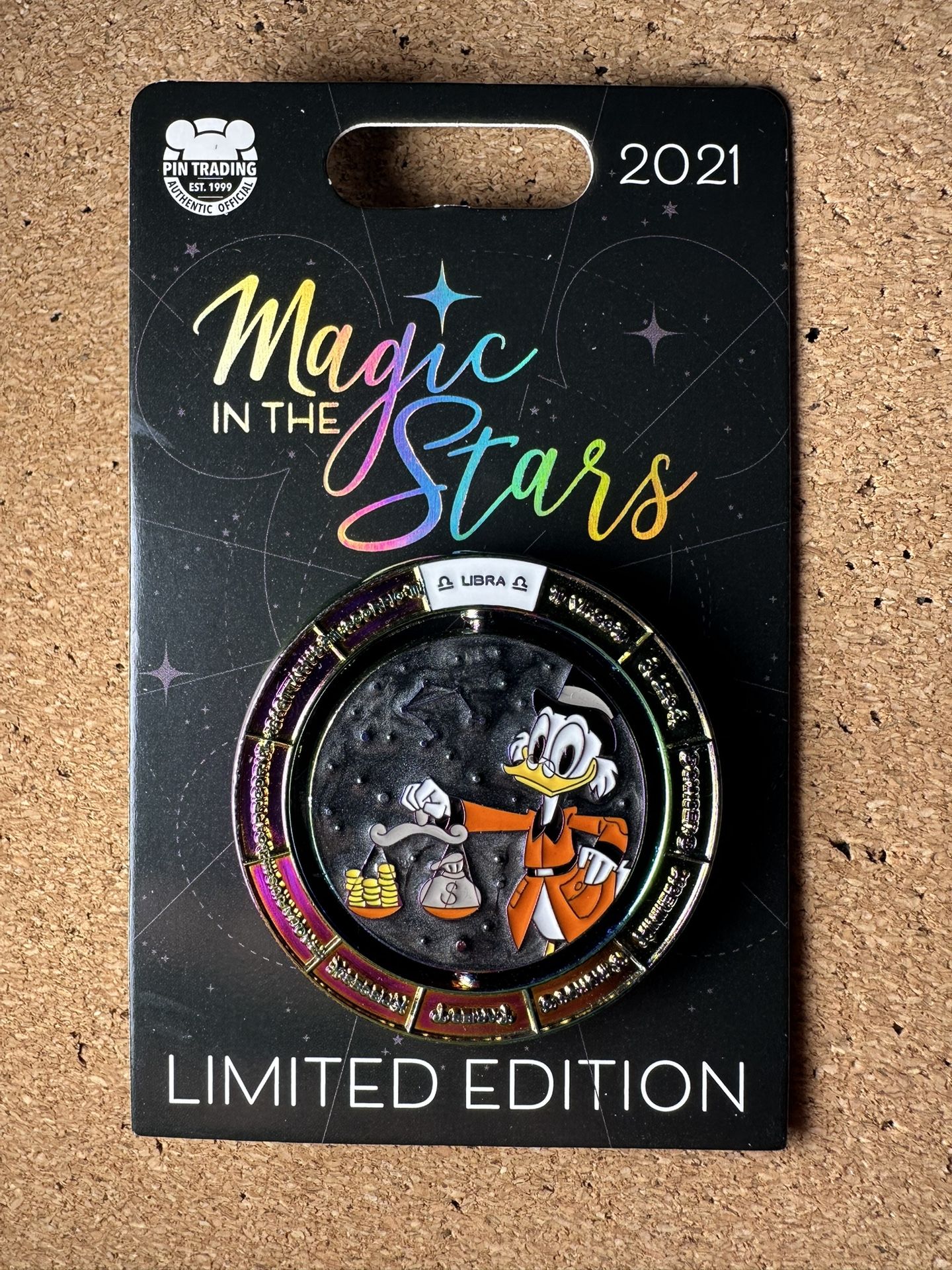Disney Magic In The Stars Scrooge Mcduck Pin LE 4000 New
