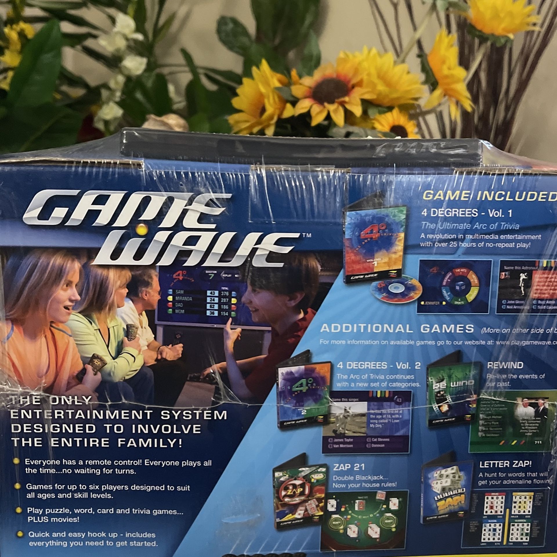 Game Wave. Retro Entertainment System.