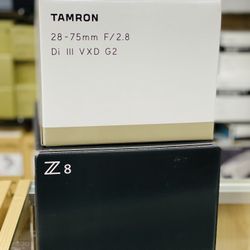 Nikon Z8 Mirrorless Camera + Tamron 28-75mm 