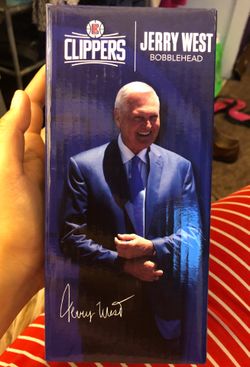 Clippers jerry west bobble head
