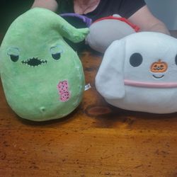 Nightmare Before Christmas Squishmallows Plushes