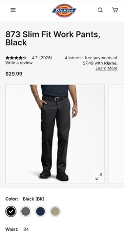 Dickies Pants W38xL30 Style#WP873