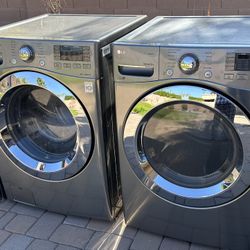LG- Washer And Dryer (Electric) - Excellent Condition