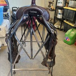 Circle Y Flex Western Trail Saddle 