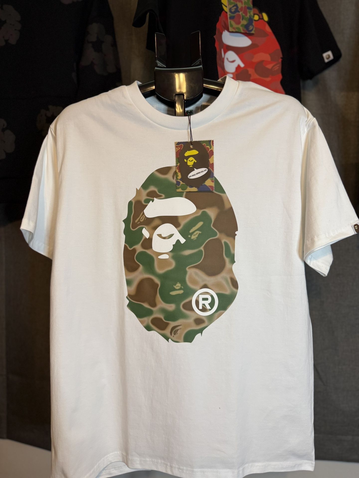 BAPE ABC Milo Camo T Shirt