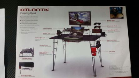 Brand new assembled gaming desk