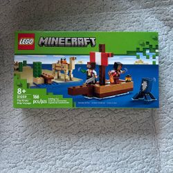 Lego Minecraft Boat Voyage