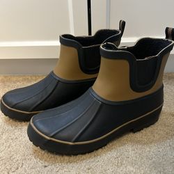 CHOOKA DUCK CHELSEA RAIN BOOT - BROWN 