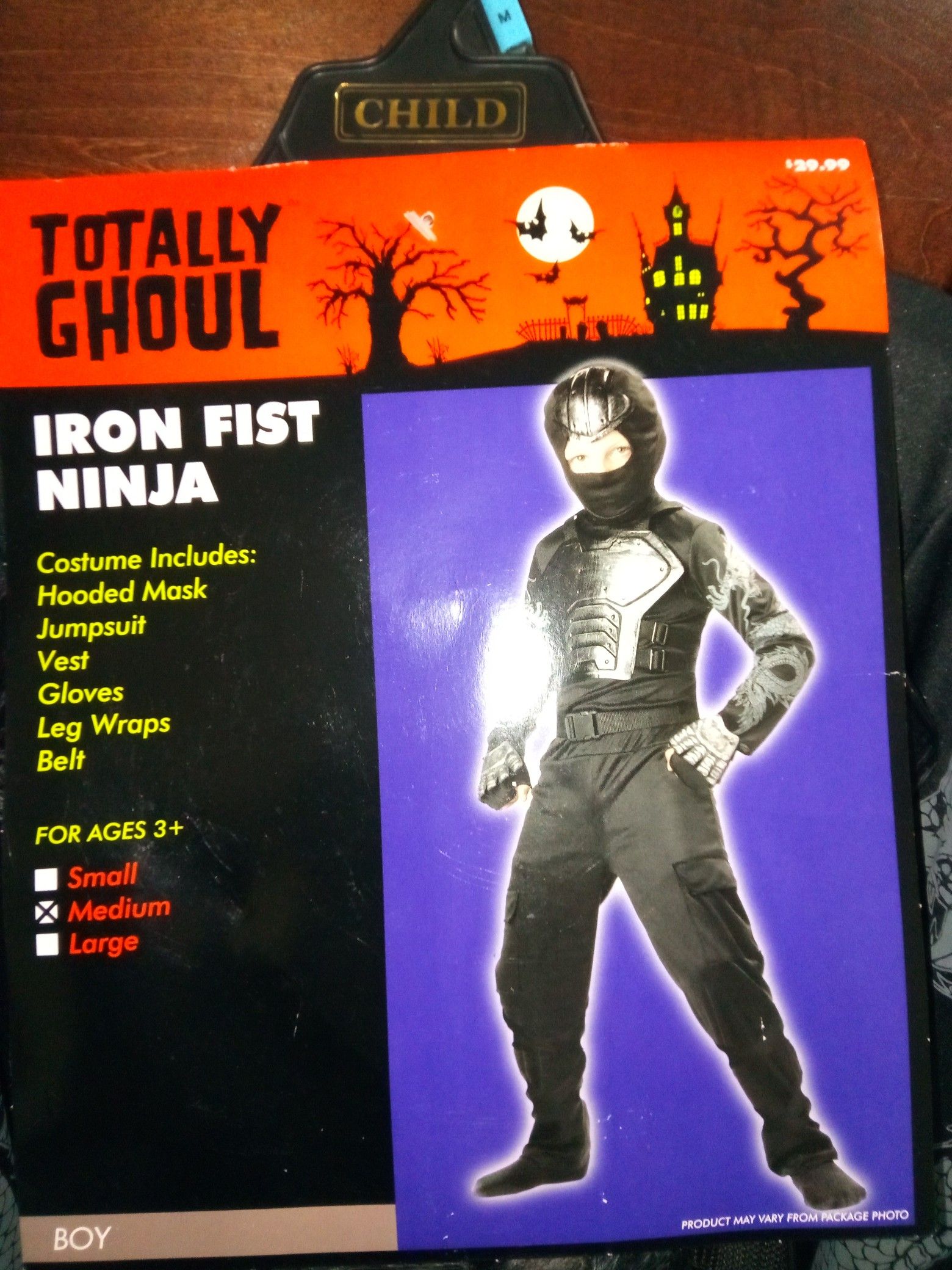Child costume size 8-10