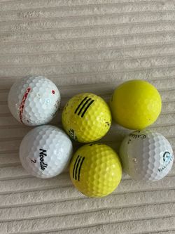 (X3)Golf Club/Ball Bundle – Putter + 2 Irons + 6 Golf Balls | Great for Practice or Beginners