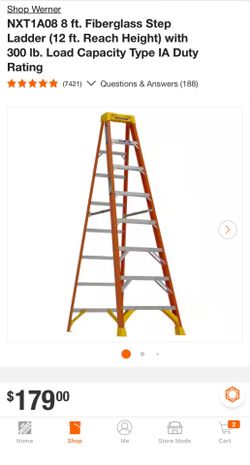Brand new 8’ ladder