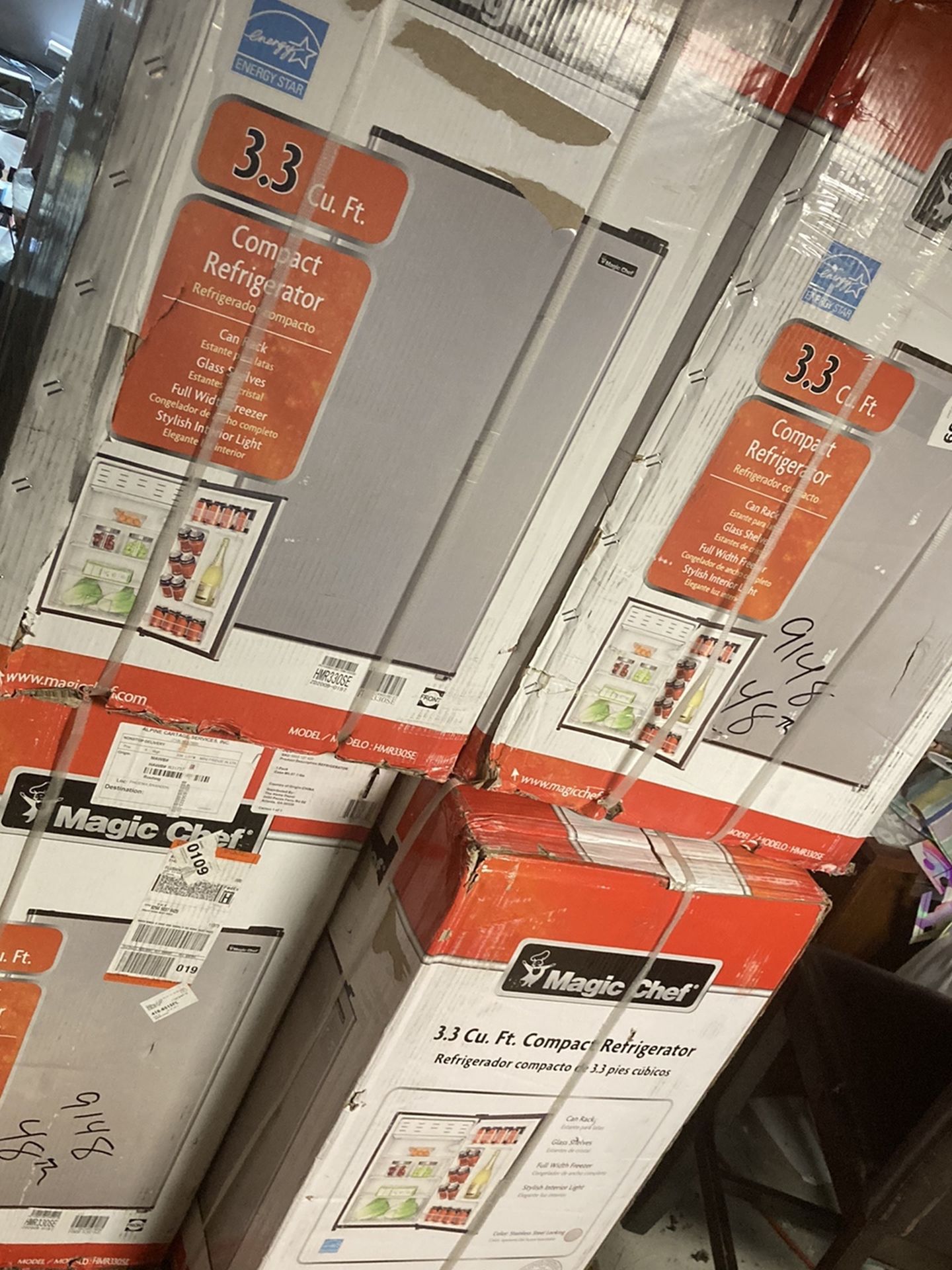 3.3 Magic Chief Mini Fridgeraider Brand New In Box