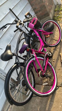 2 adult bikes