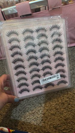 20 Piece Eyelashes 