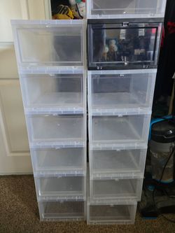 Drop Front Shoe Box Container Store