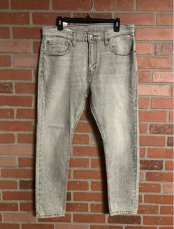 Levi’s 512 Slim Taper Jeans – Faded Gray Wash (Men’s 34W x 30L)