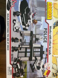BEST-LOCK Police Construction Toy Set