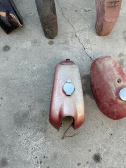 Yamaha metal gas tank