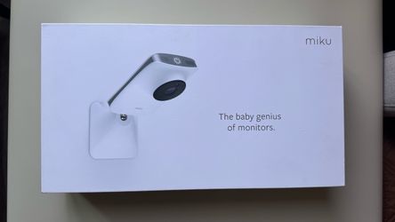 Miku Contact-free breathing Monitor Camera Night Vision two-way talk sleep sound