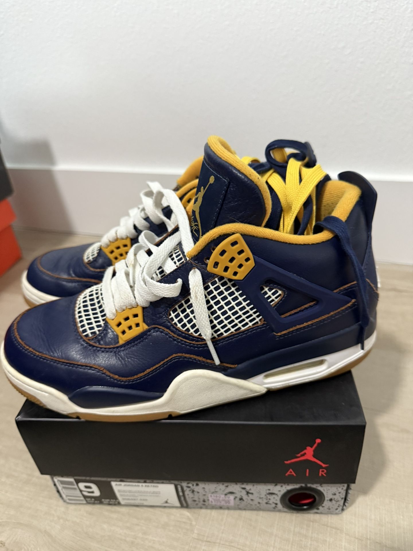 Air Jordan 4 Retro Dunk From Above 2016 Sz 9