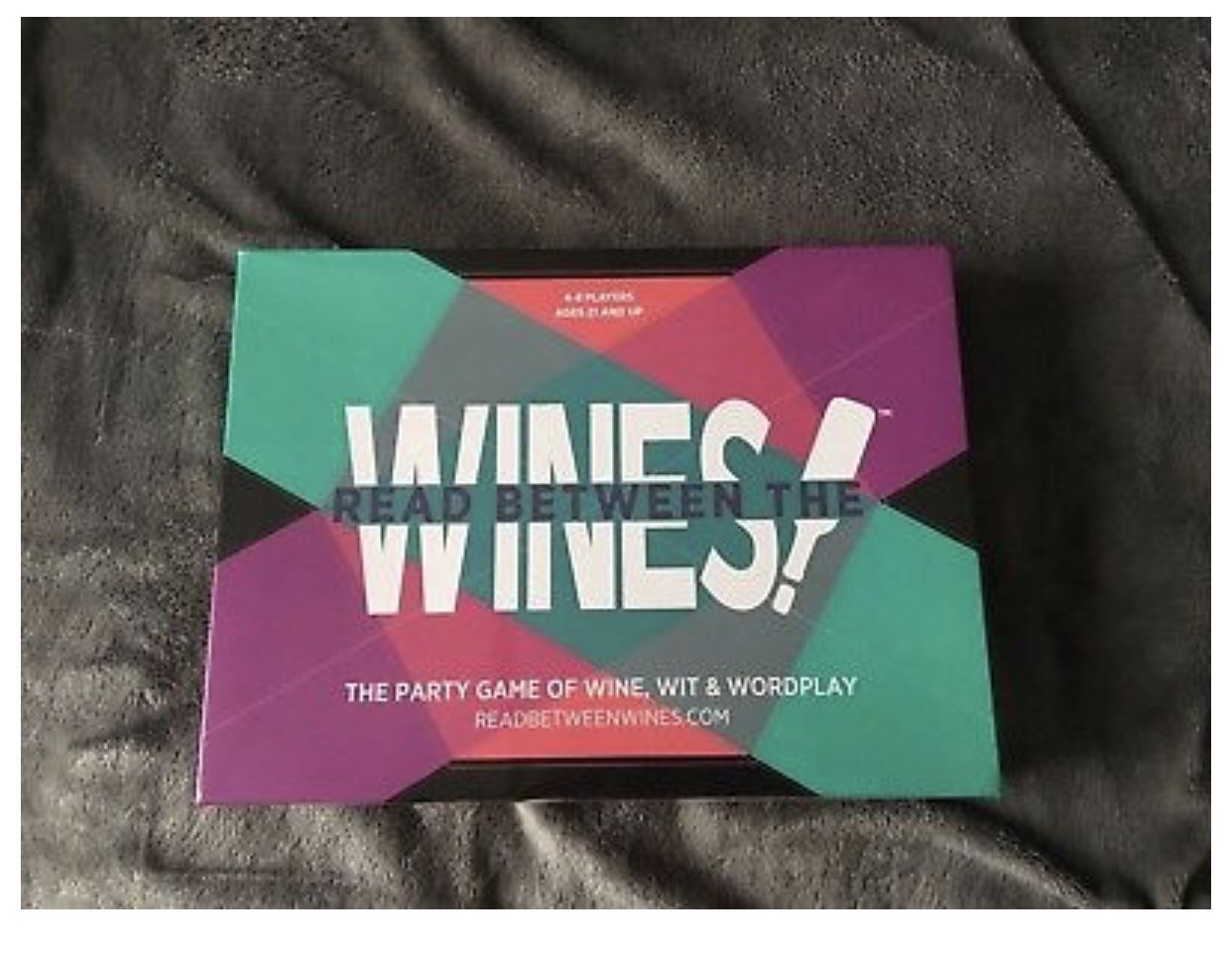 Read Between The Wines Party Board Game Wine Wit Wordplay Drinking Alcohol Adult