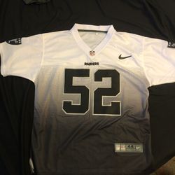 Khalil Mack Raiders Jersey size Large