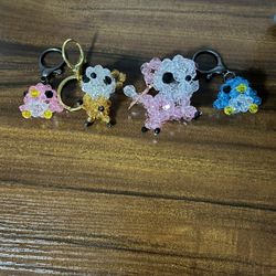 Bright & Sparkly! Custom 3D Beaded Toy Figures & Bag Decor