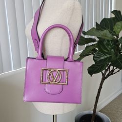 VALENTINO BY MARIO VALENTINO Aimee Super V Leather Top Handle Bag