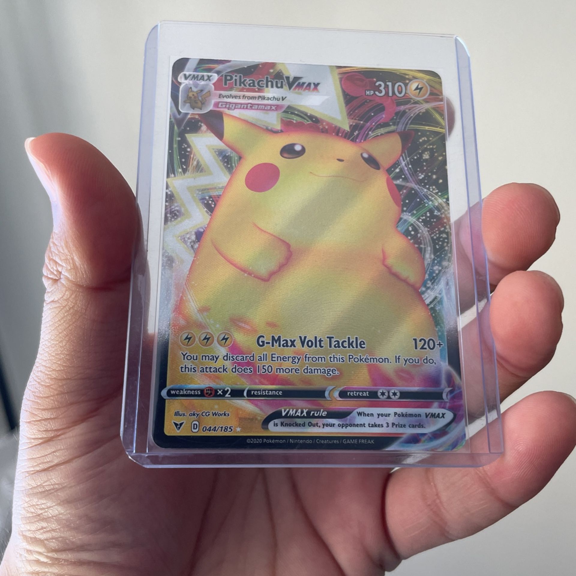 pokemon black and white most expensive cards Amazon.com: Pokemon Vmax Card Set - Pikachu VMAX 44/185 & Pikachu V 43/185  - Vivid Voltage