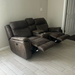 Electric Recliner Couch 