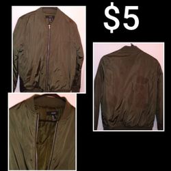 Girls Small Forever 21 Bomber Style Coat 