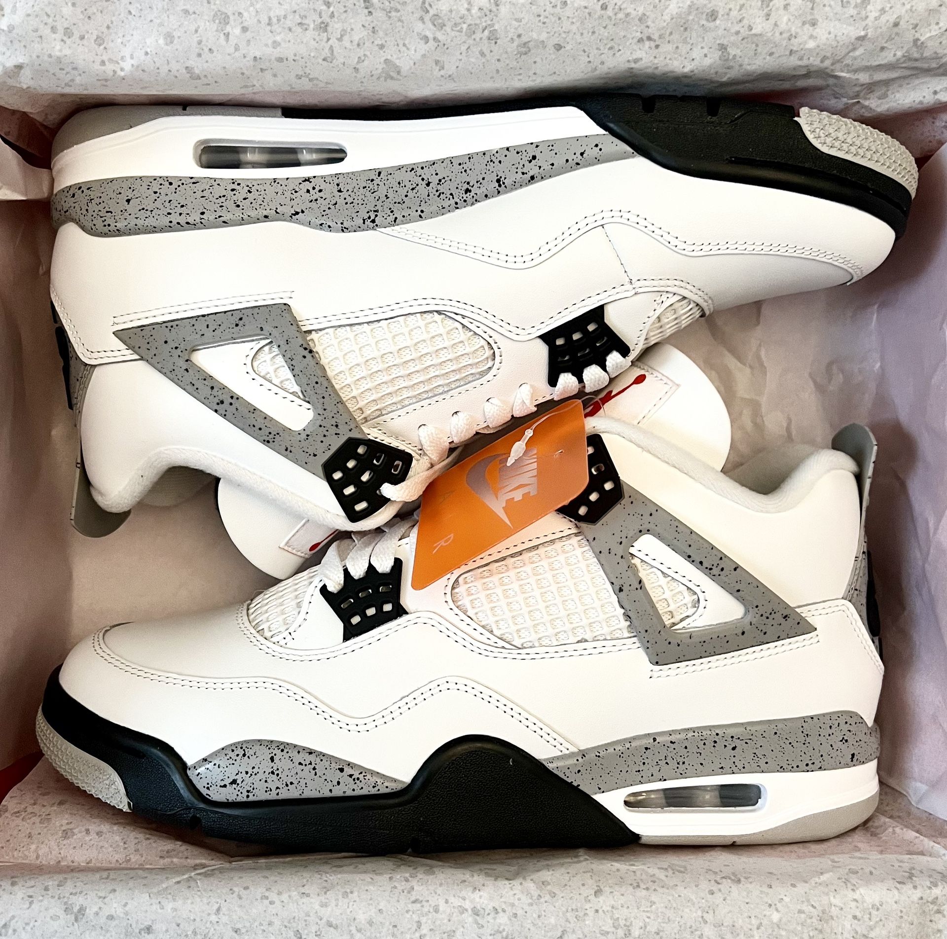 Jordan 4 White Cement