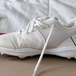 New Balance Metal Cleats 4040 V6 (size 6.5) White 