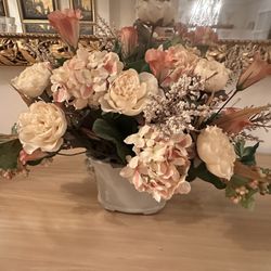 Bouquet In Ceramic