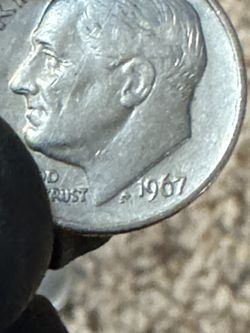 1967 No Mint US DIME
