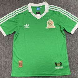 Retro México 1986 Home Soccer Jersey