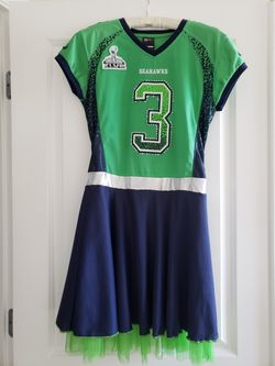AUTH SEAHAWKS JERSEY DRESS SIZE SMALL