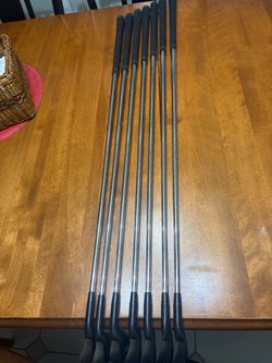 Bombtech golf irons , barley used 5-PW