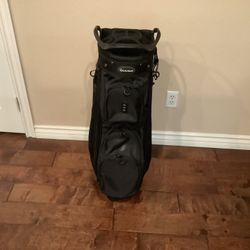 New Taylormade Cart Bag. Black On Black $140