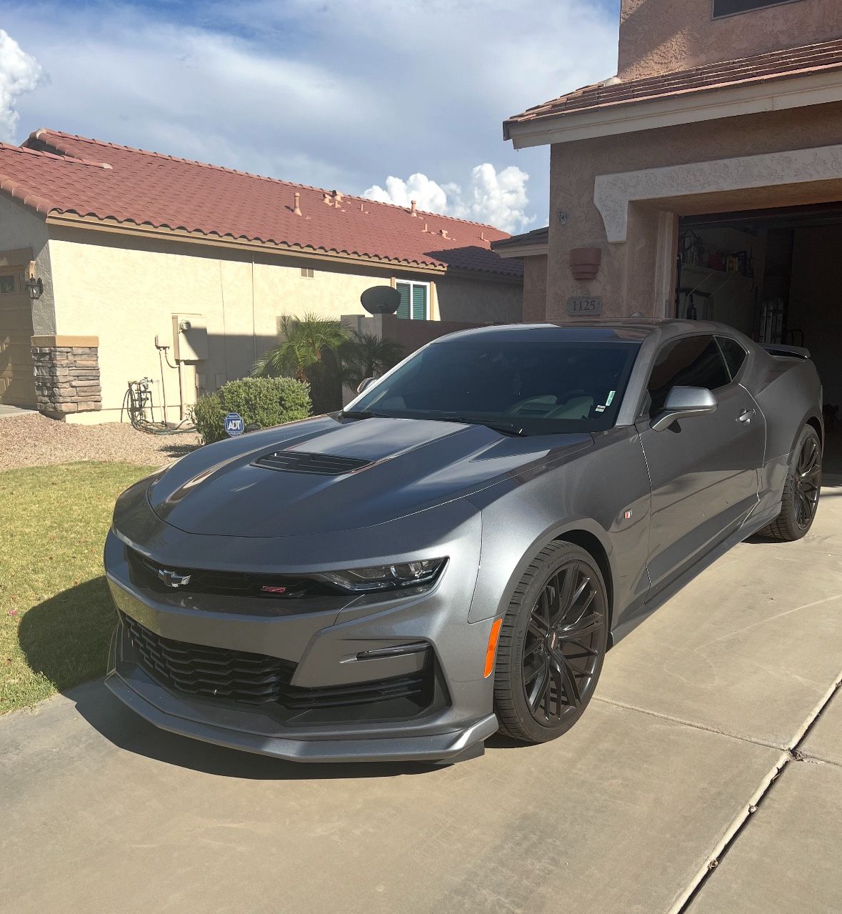Camaro BODY KIT silver and Black