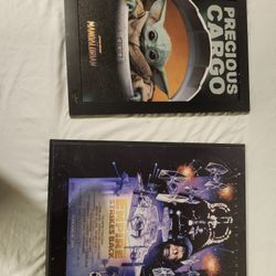 Framed Star Wars Poster Set - 1997 Special Edition & Mandalorian