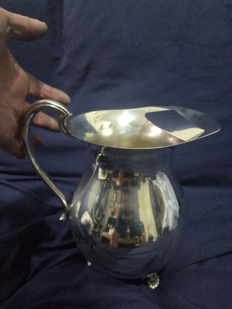 Silver Plated Pitcher