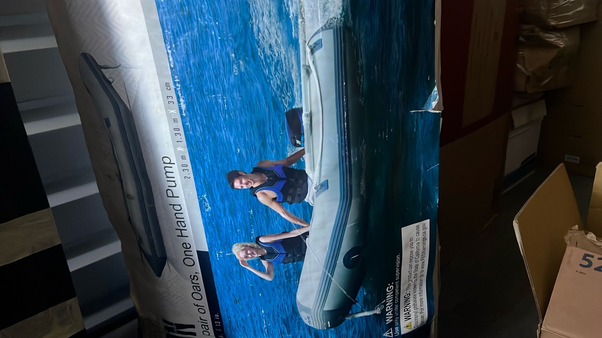 2.3 Meter Inflatable Boat. Used Only One Summer. No Leaks. Perfect Condition.