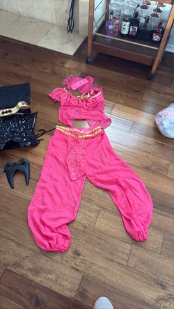 Pink genie costume