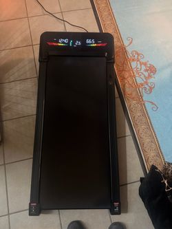 Walking treadmill with incline