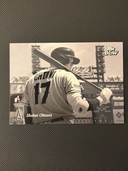 2023 Topps Black And White Shohei Ohtani